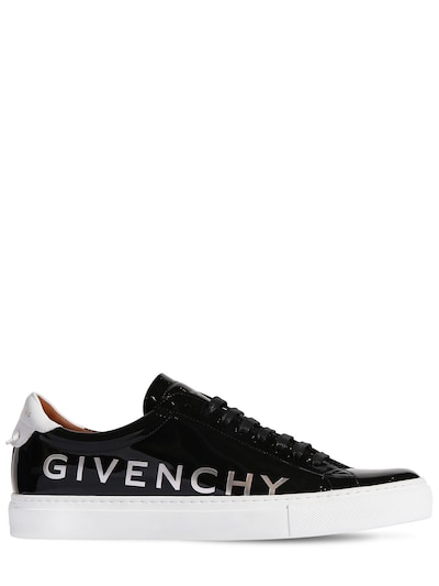 Givenchy - Urban logo patent sneakers 