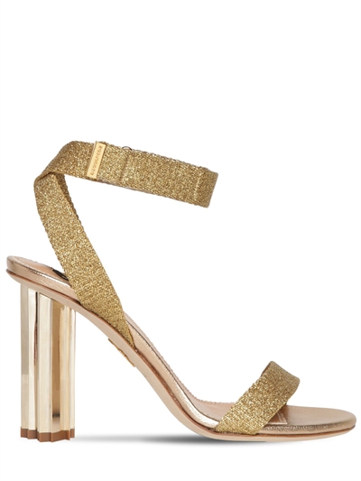 Dsquared2 - Sandalias de nylon metalizado 90mm - Oro | Luisaviaroma