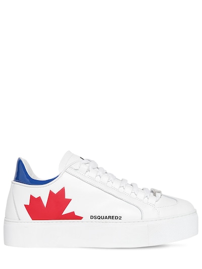 dsquared2 leather sneakers