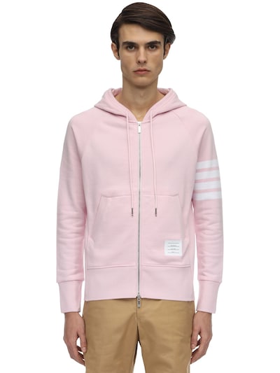 light pink zip up hoodie