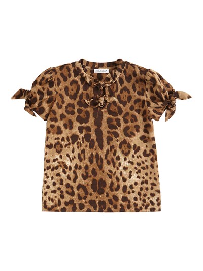 dolce gabbana leopard t shirt