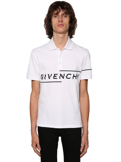 black givenchy polo shirt