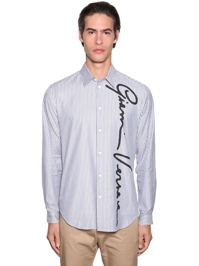 versace striped shirt