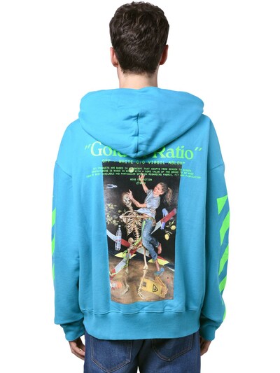 off white hoodie painting