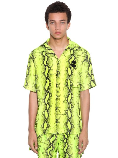 neon off white shirt