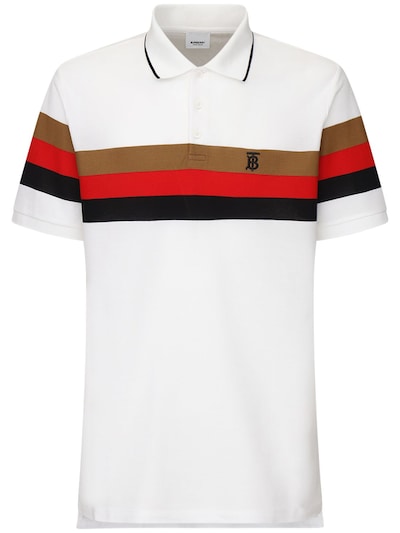 burberry polo collar
