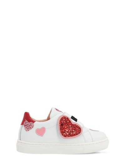 moschino heart sneakers