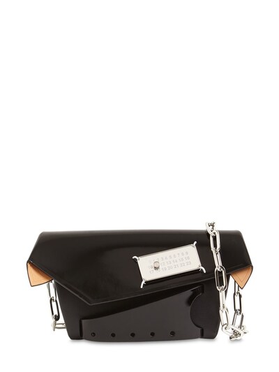 maison margiela leather shoulder bag