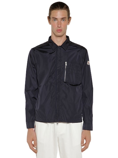 moncler see nylon overshirt