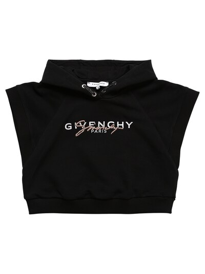 givenchy cropped sweatshirt