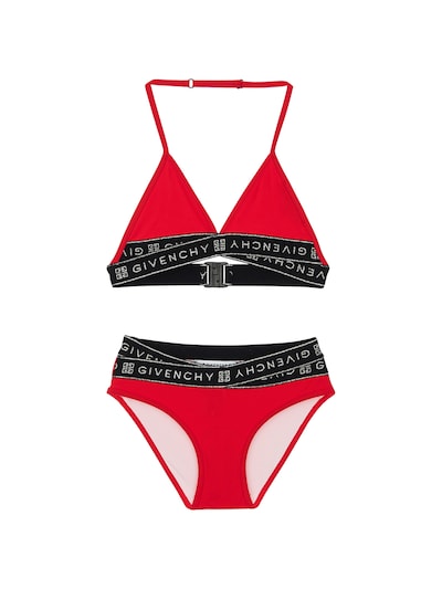 Givenchy - Logo printed bikini - Red 