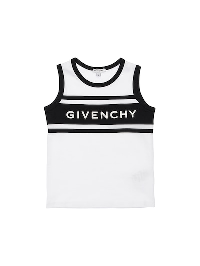 Givenchy - Logo print cotton jersey 