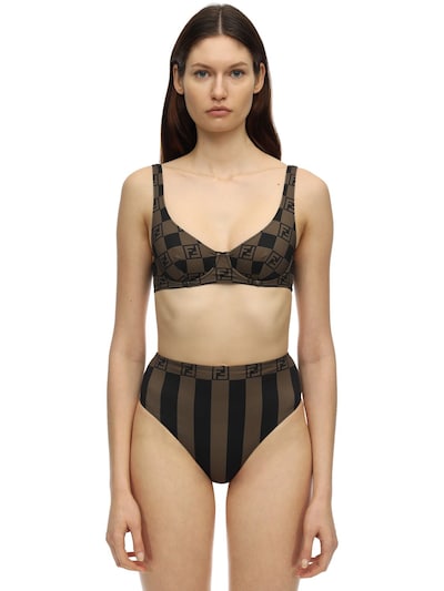 fendi high waisted swimsuit