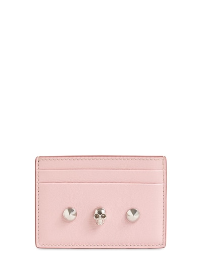 alexander mcqueen pink wallet