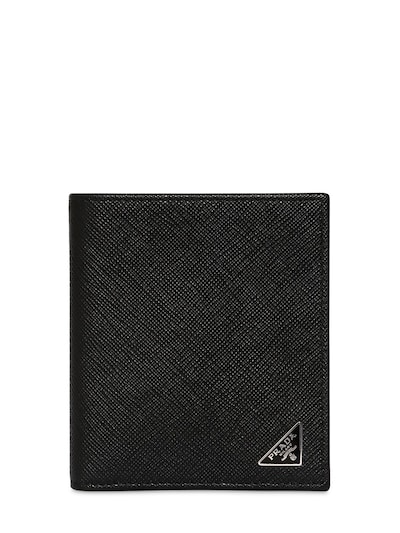 prada saffiano leather wallet