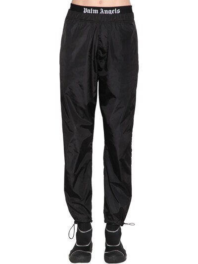 palm angels logo track pants