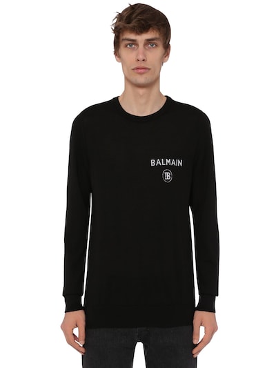 balmain crewneck sweater