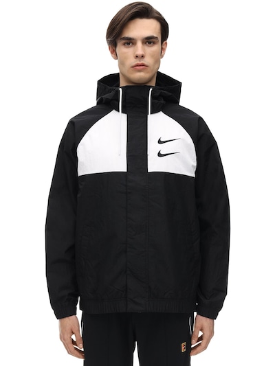 Nike - Nsw swoosh woven nylon jacket 