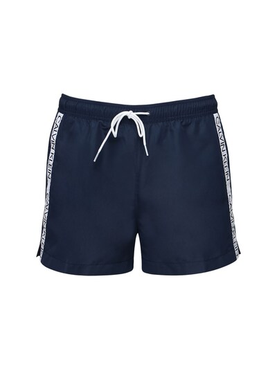 calvin klein side logo swim shorts
