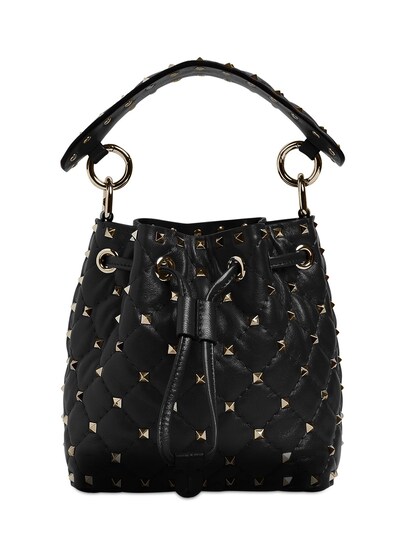 valentino bucket bag black