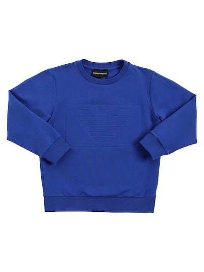emporio armani sweatshirt blue