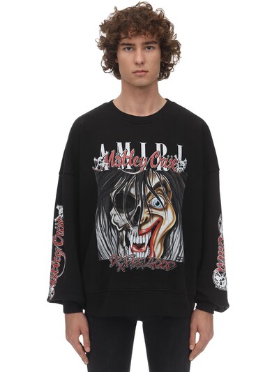 amiri motley crue sweatshirt