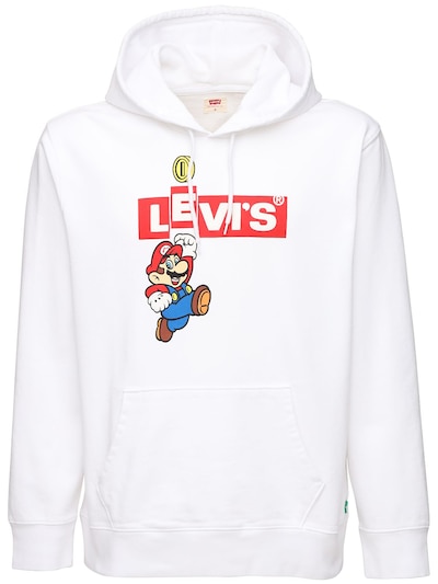 hoodie levis white