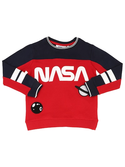 nasa color block sweater