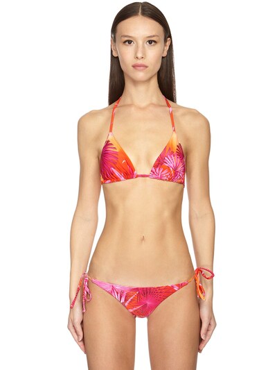 versace print bikini