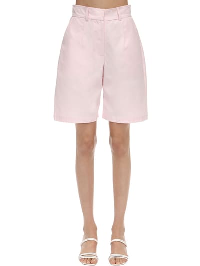 light pink bermuda shorts