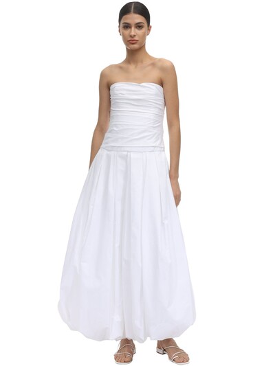 khaite white dress