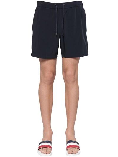 moncler swim shorts navy