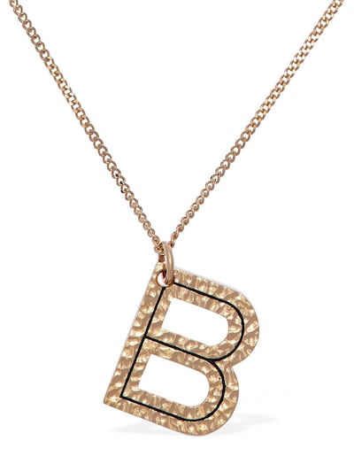 burberry initial charm