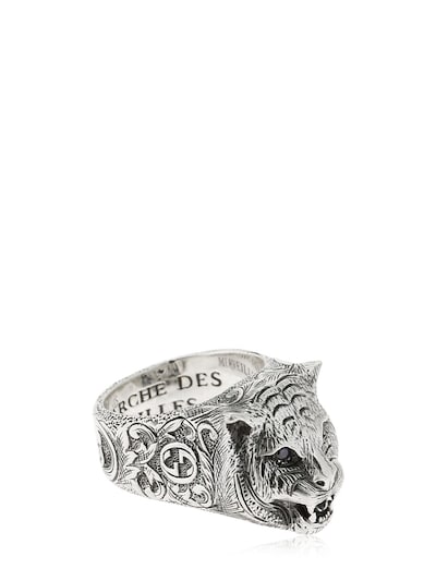 gucci angry cat ring