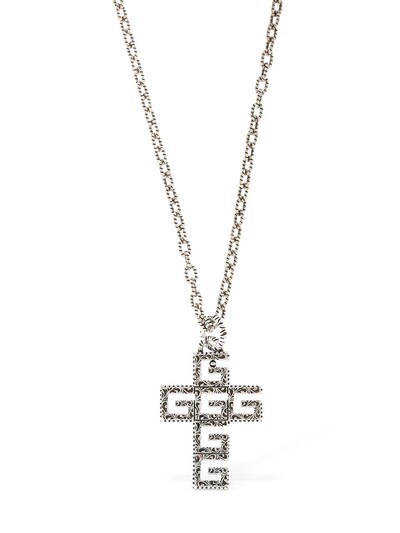 gucci crucifix necklace