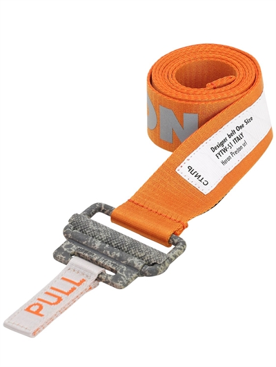 heron preston belt orange