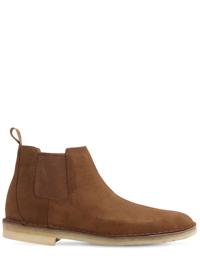 roma suede chelsea boots
