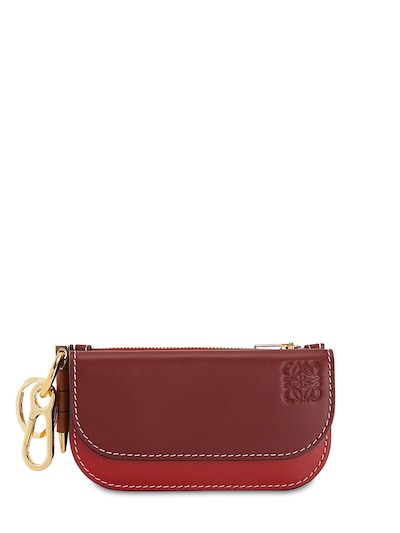 LOEWE - Gate smooth leather mini wallet 