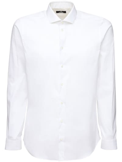 Stretch cotton shirt - Alessandro Gherardi - Men | Luisaviaroma