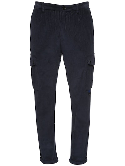 velvet cargo pants
