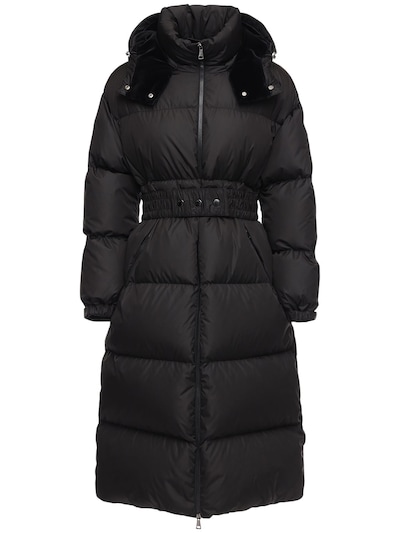 moncler coat with straps