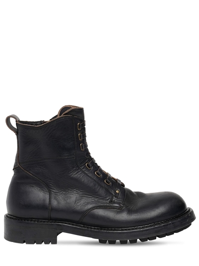 zip up combat boots