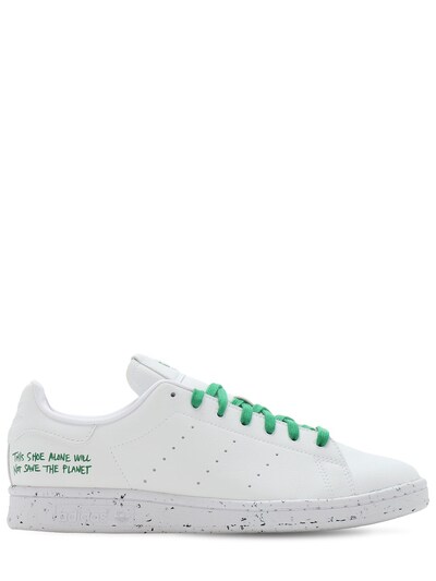stan smith green laces
