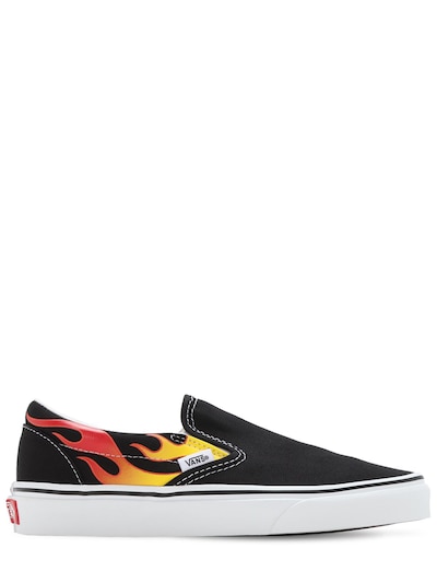 vans with flame on side