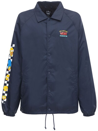 vans simpsons windbreaker