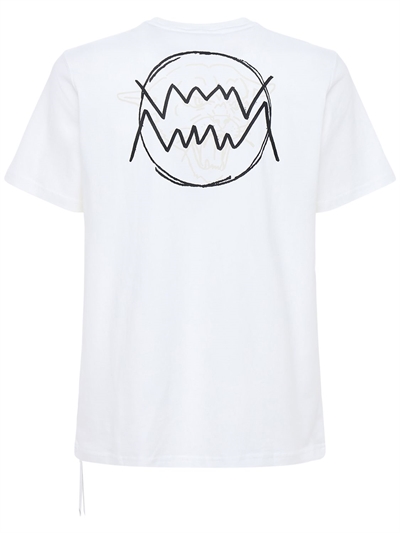 PUMA - Parquet street graphic cotton t-shirt - Puma White | Luisaviaroma