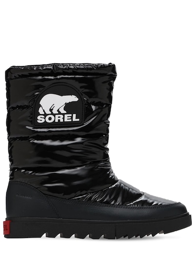Sorel - Joan of arctic next lite mid puffy boots - Black | Luisaviaroma