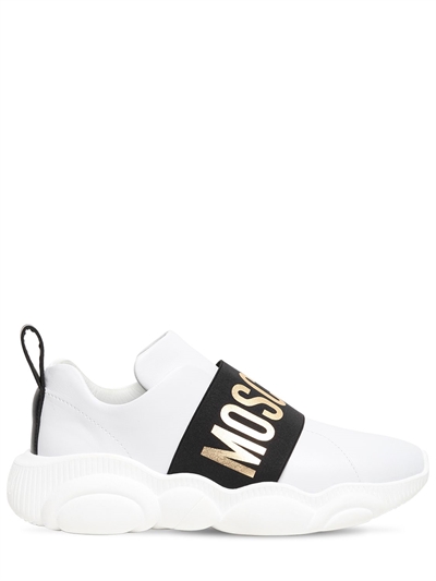 moschino sneakers white