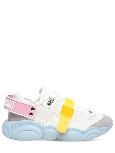 pink moschino sneakers