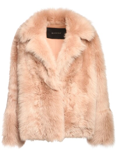 blancha shearling coat